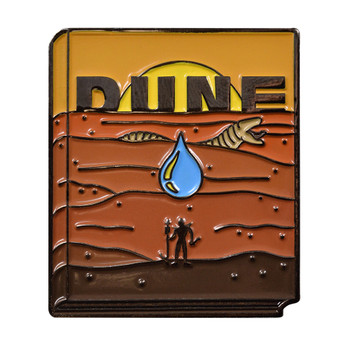 Classic Novels - Dune Lapel Pin Soft Enamel Black Nickel