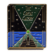 Classic Novels - The Great Gatsby Lapel Pin Soft Enamel Gold