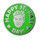 Happy St. Pats Day Lapel Pin Hard Enamel Silver