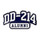 DD 214 Alumni Lapel Pin Hard Enamel Silver