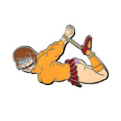 Bonding Velma  Lapel Pin Hard Enamel Black Nickel