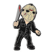 Jason Friday the 13th Lapel Pin Hard Enamel Black Nickel