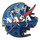NASA Logo Star Wars Lapel Pin Hard Enamel Black Nickel