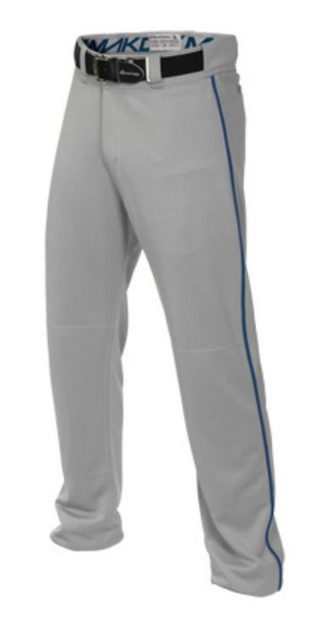 Easton Men's Full Baseball Pants Mako 2 Piped Contrast Color Piping