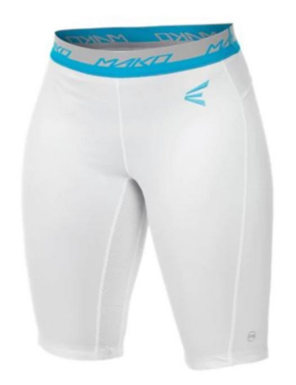 Easton Women's Mako Compression Shorts Softball Under Short White