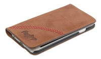 Rawlings iPhone 7 Case Cellphone Baseball Stitch Tan Calfskin Leather MW419-204