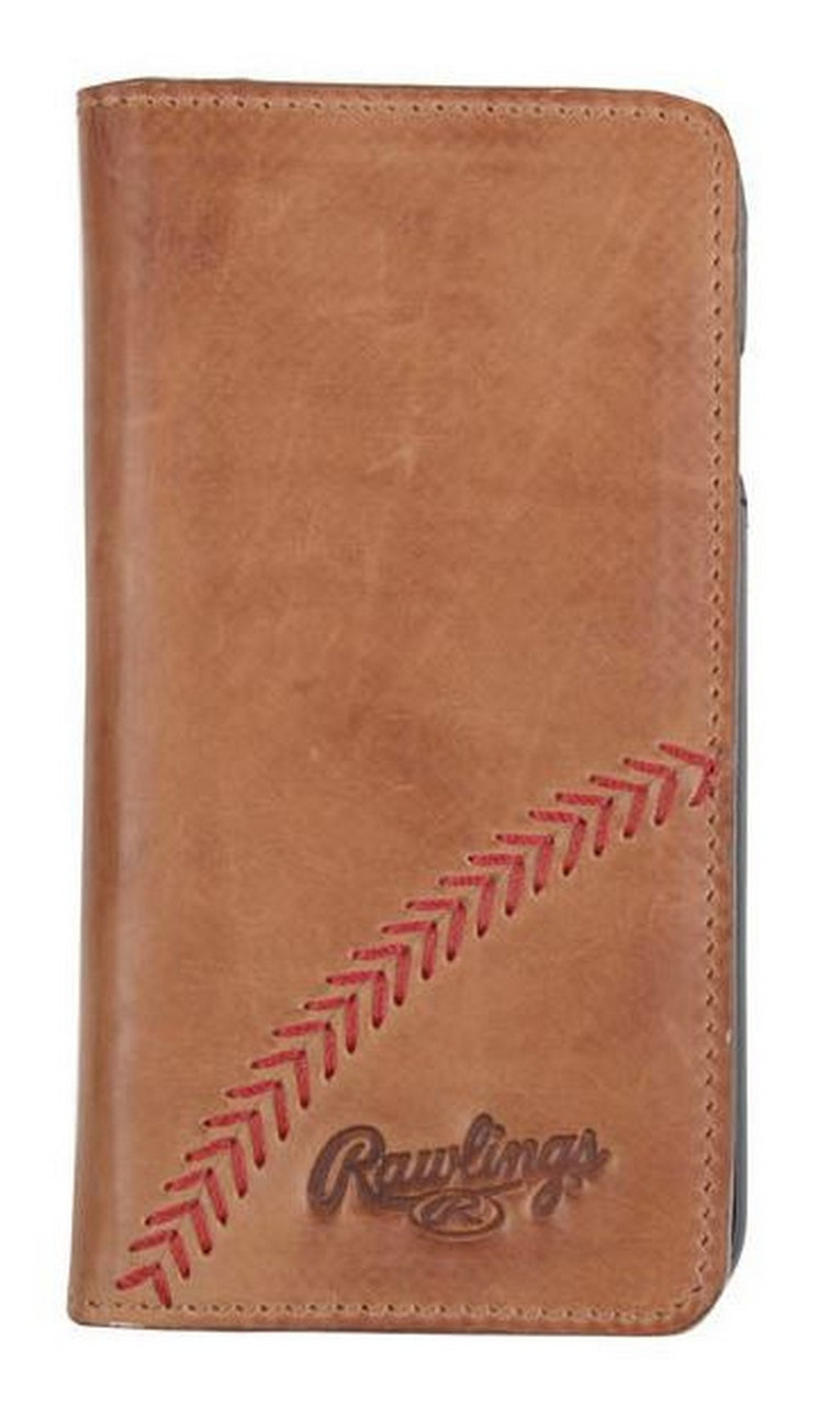 Rawlings iPhone 7 Case Cellphone Baseball Stitch Tan Calfskin Leather ...
