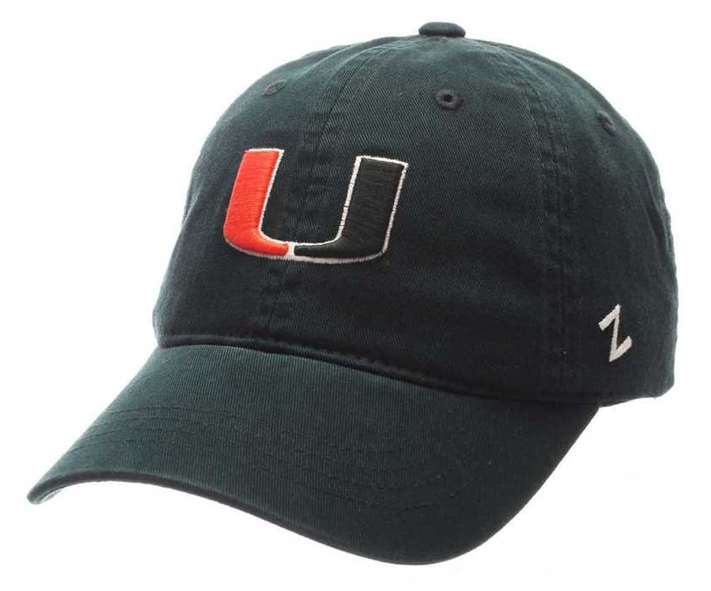 Zephyr Hats NCAA University of Miami Scholarship Adjustable Baseball