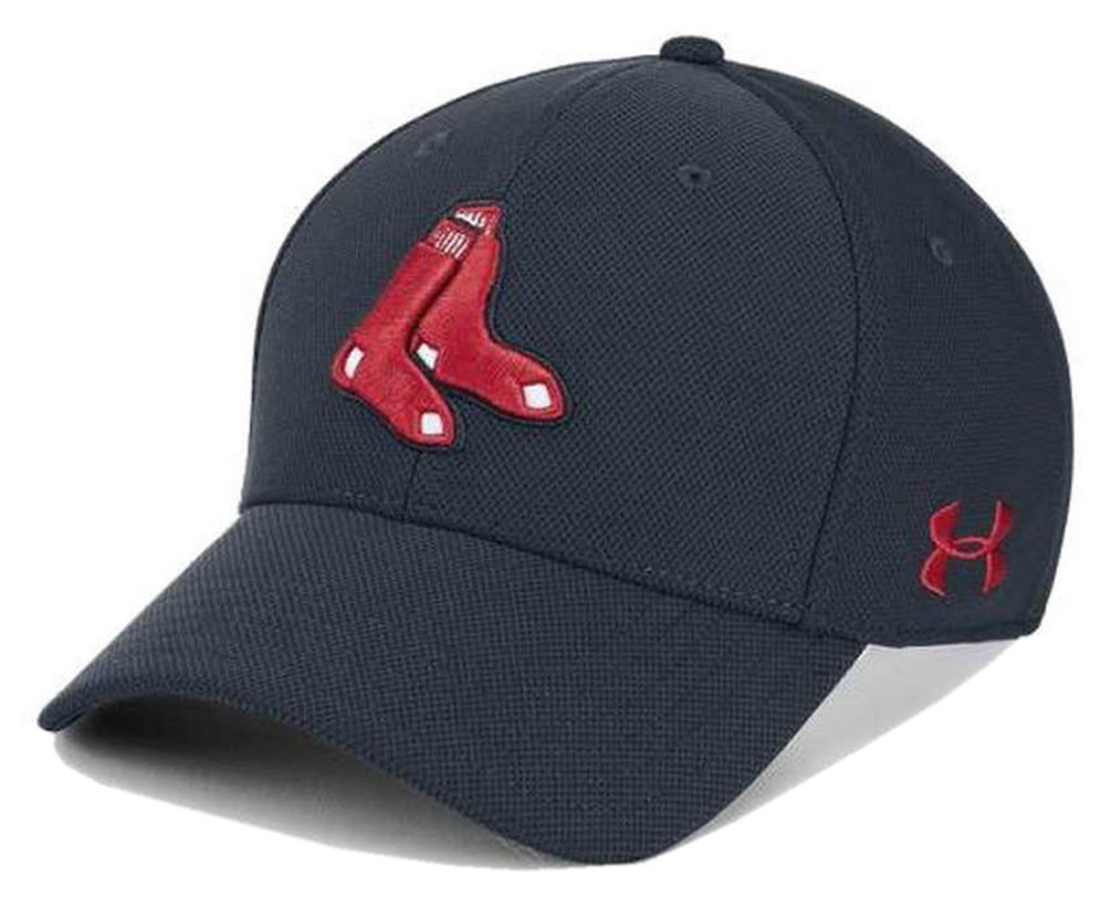 Under Armour UA Men's Boston Red Sox MLB Adjustable Blitzing Baseball