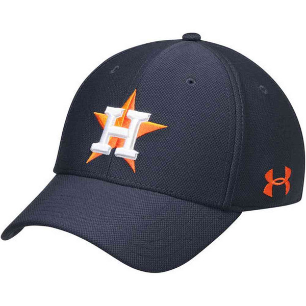 Under Armour UA Men's Houston Astros MLB Adjustable Blitzing Baseball ...