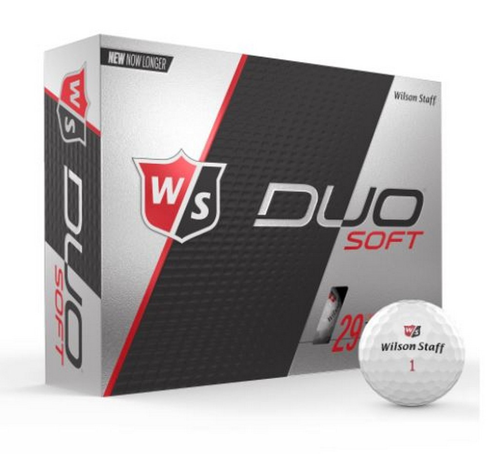 Wilson Duo Soft Golf Balls 12 Pack 2piece 29 Compression Golfing WGWP4