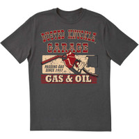 Busted Knuckle Garage Passing Gas T-Shirt Gray GY1738