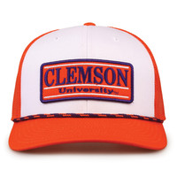 The Game Clemson University Tigers Retro Rope Trucker Snapback Hat Cap