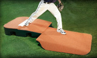 Portolite Pro Indoor/Outdoor Turf Top Baseball Pitching Mound TPM-1150 (Clay)