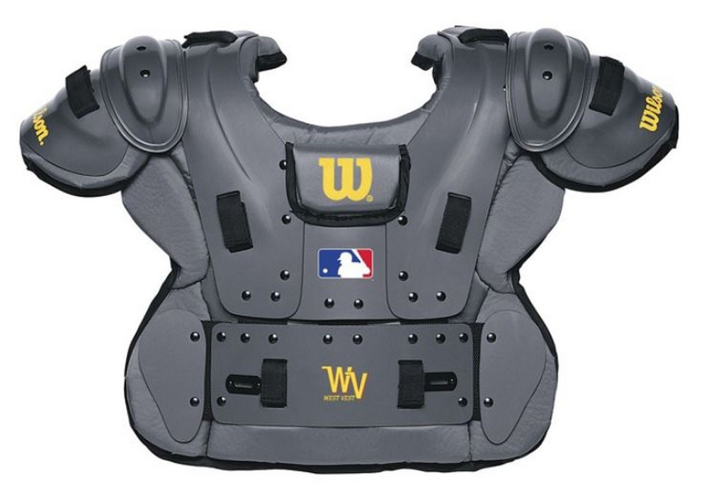 Wilson Adult Pro Platinum Umpire Chest Protector Baseball Protection