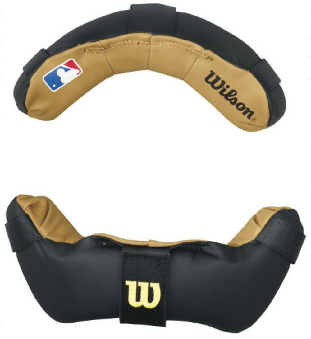 Wilson Umpire Face Mask Replacement Pads Baseball Accessories Black