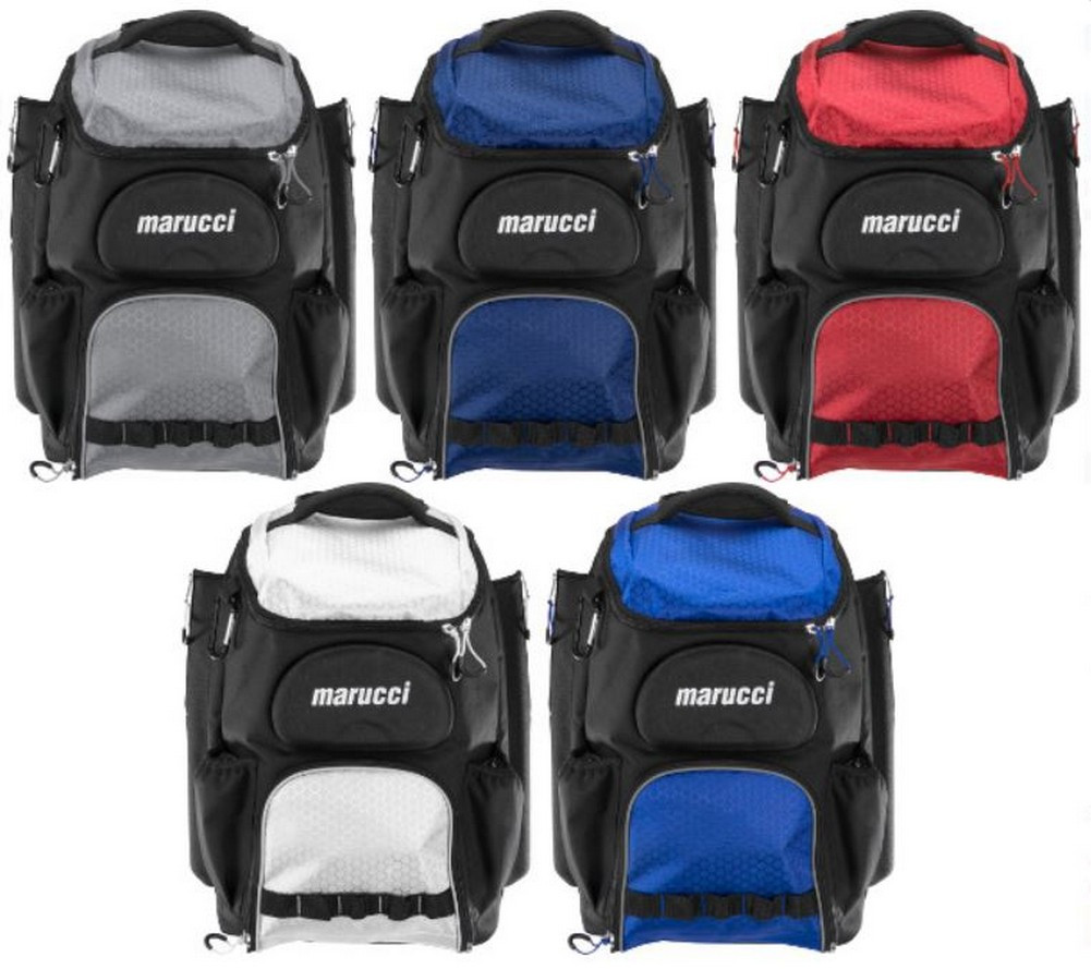 Marucci Axle Baseball Bat Pack Backpack Wheeled Holds 2 Bats Color