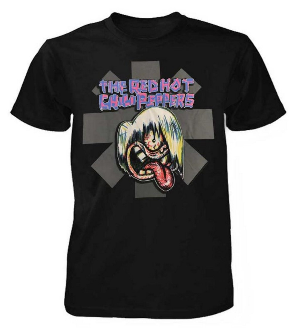 Red Hot Chili Peppers Tonal Asterisk 84 Band T-Shirt Rock Roll