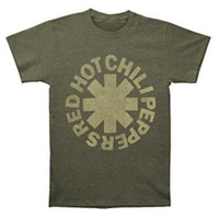 Red Hot Chili Peppers Tonal Asterisk Band T-Shirt Rock n Roll Tee RHCP 14531299