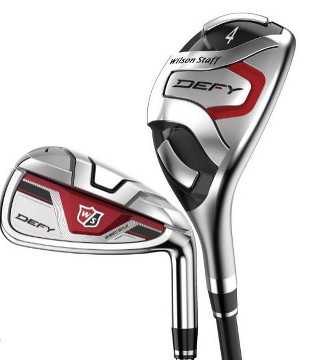 Wilson Staff DEFY Hybrid Iron Set Golf Clubs Graphite 46, 7PW GW