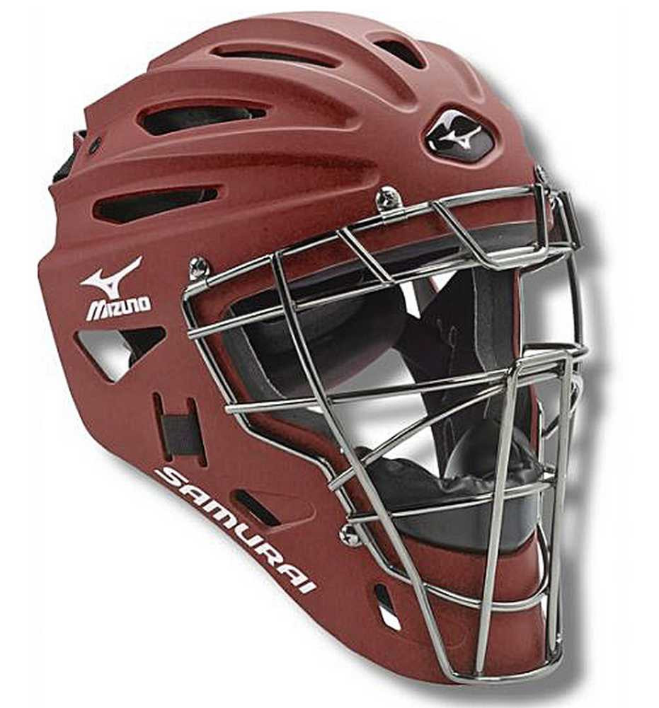 mizuno g4 samurai catcher's helmet