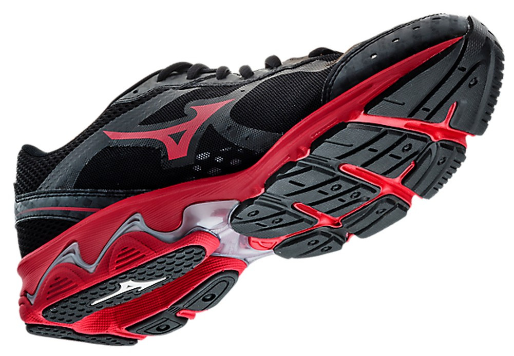 Mizuno Wave Unite 2 Training Turf Shoe Baseball Softball Black/Red 320472.9010 - Sports Diamond
