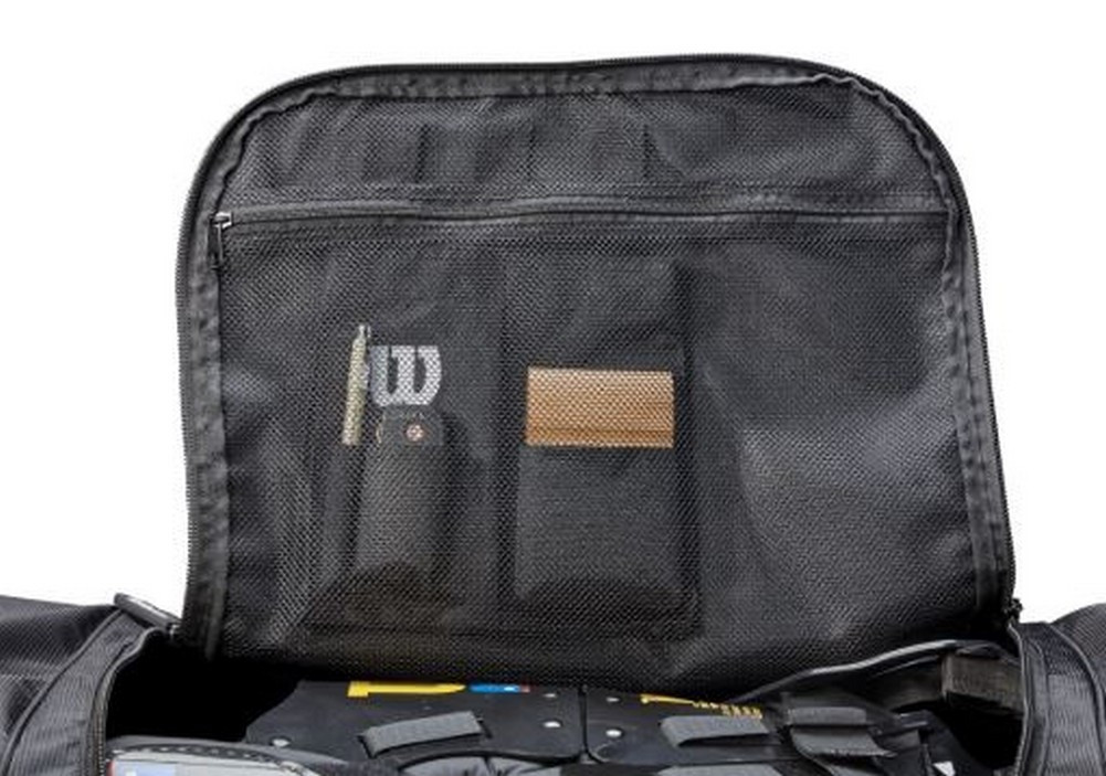 Wilson Black Umpire Gear Wheeled Equipment Bag Duffel 36x16x15 Duffle