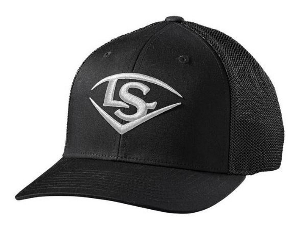 Louisville Slugger Shield Flex Fit Hat Cap Relaxed Mesh Back Baseball WTL8705BL Sports Diamond