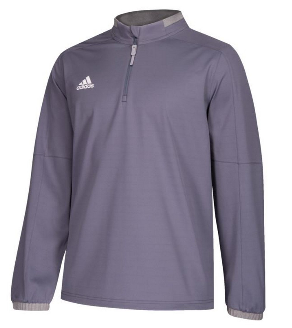 Adidas Men's Adult Fielders Choice 2.0 Hot Jacket 1/4 Zip Sweatshirt
