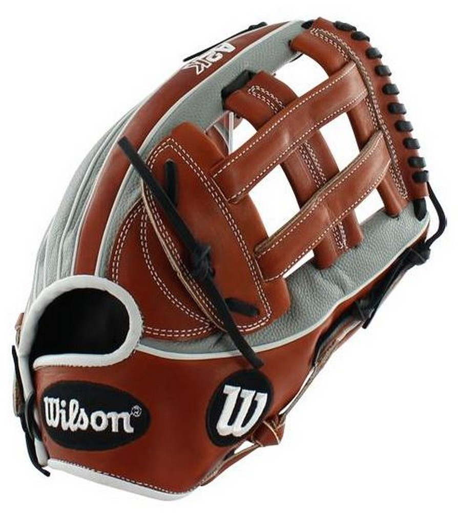 Wilson Baseball 12.75 Glove Mitt Outfield Superskin A2K ...