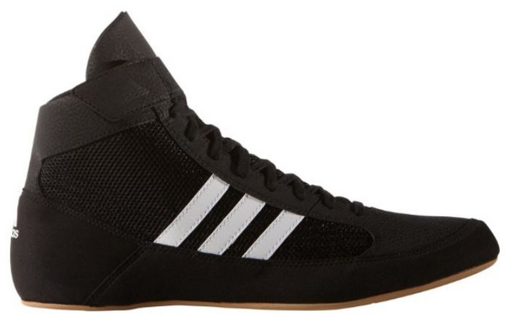 Adidas Men�s Boy�s HVC2 Wrestling Mat Shoe Ankle Strap 2