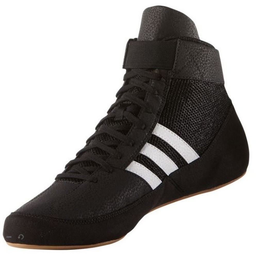 adidas men's boy's hvc2 wrestling mat shoe ankle strap 2 colors aq3325