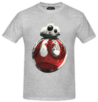 Star Wars Rebel BB-8 Astro Droid Graphic T-Shirt Tee Shirt Last Jedi BB-8 SG