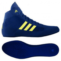 Adidas Youth Boy's Kids HVC2 Wrestling Mat Shoe Ankle Strap 3 Colors AQ3327
