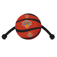 All Star Dogs NBA New York Knicks Basketball Toy Plush Ball Tough Rope Pet Toy