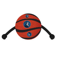 All Star Dogs NBA Basketball Toy Plush Ball Tough Rope Pet Toy