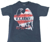 USA ARMY American Eagle Patriotic T-Shirt Tee Military Branch REX-USAARMYEAGLE