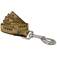 All Star Dogs NHL Las Vegas Golden Knights Metal Buckle Nylon 6 Foot Pet Leash