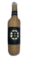 All Star Dogs NHL Boston Bruins Squeaker Bottle Toy Beer Bottle Plush Dog Toy