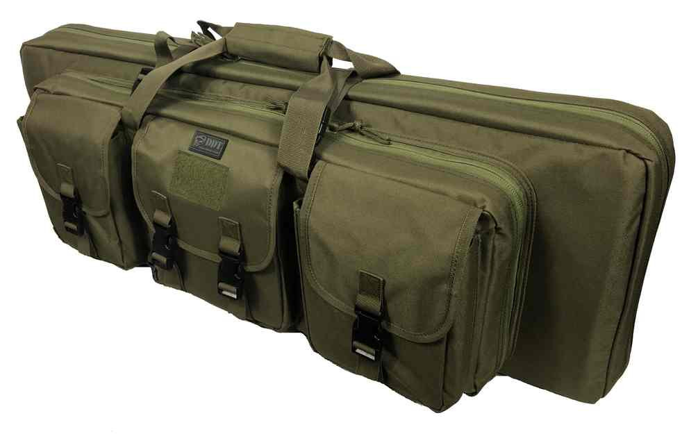 DDT Double Rifle Case Gun Carrier 36" x 14" Tactical Military 5 Colors