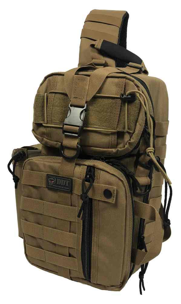DDT Combat Assassin Sling Bag Gun Carrier Holster Safety Backpack 5