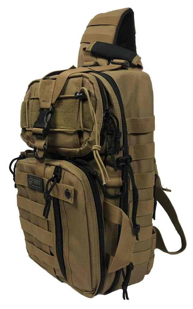 DDT Combat Assassin Sling Bag Gun Carrier Holster Safety Backpack 5 Colors 107 - Sports Diamond