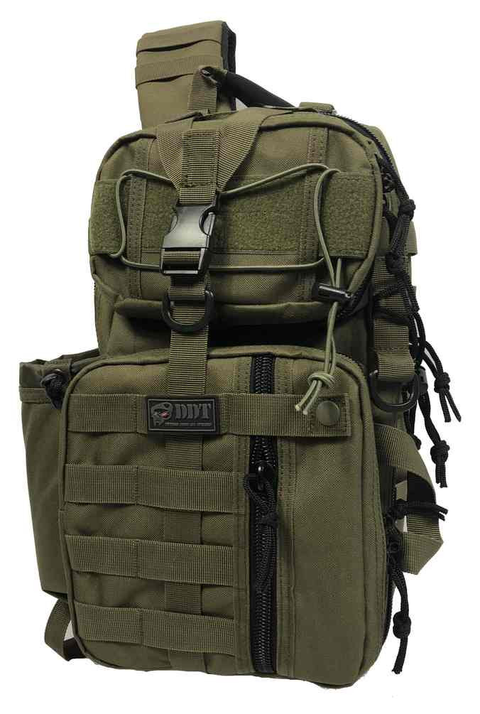 DDT Combat Assassin Sling Bag Gun Carrier Holster Safety Backpack 5