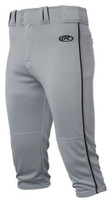 Rawlings Mens Adult Launch Baseball Pants Piped Knicker Short Style LNCHKPP