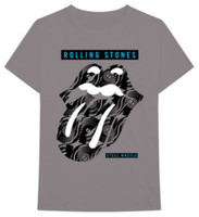Rolling Stones Steel Wheels Band Tour Tongue Logo Adult Tee Rock n Roll 31270909