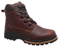 AdTec Men's 6" Classic Work Boot Soft Toe Oiled Leather Brown 9800