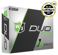 Wilson Staff Duo Optix Golf Balls (12 Balls) Soft Golfing Green