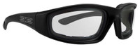 Epoch Eyewear Epoch Foam Sporty Sunglass Adult Polycarbonate (Foam-Black/Clear)