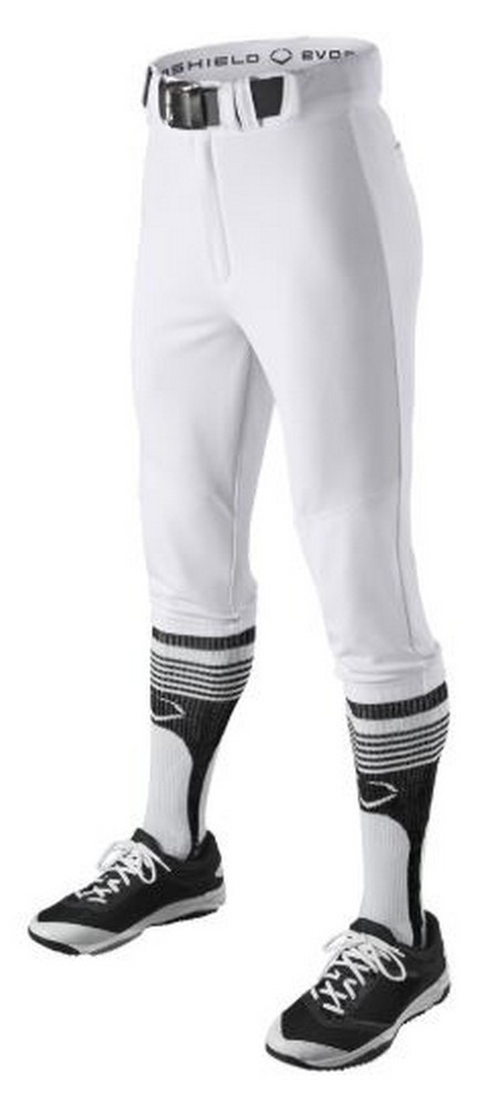 Evoshield Boy's Throwback Baseball Pants Youth Short Knicker Style White or  Gray - Sports Diamond