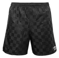 Umbro Men's Classic Checkerboard Shorts Athletic 8" Inseam 4 Colors UUM1UA3X